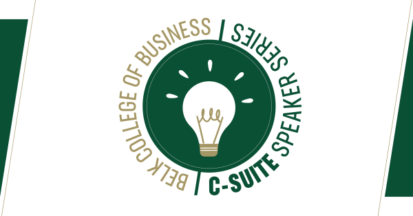 Belk College of Business C-Suite Speakers Series logo
