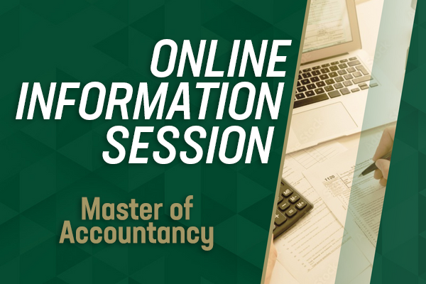 Master of Accountancy Online Information Session