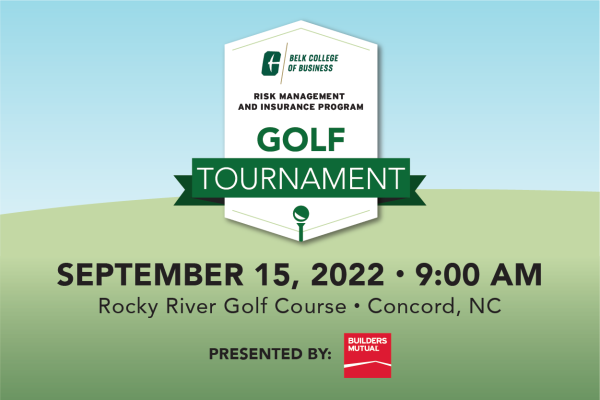 Belk College Risk Management and Insurance Golf Tournament 2022 