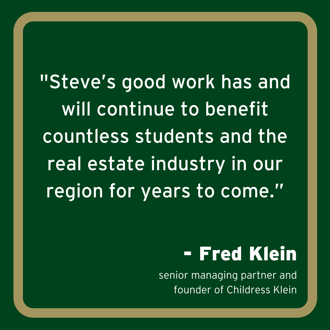 Quote from Fred Klein