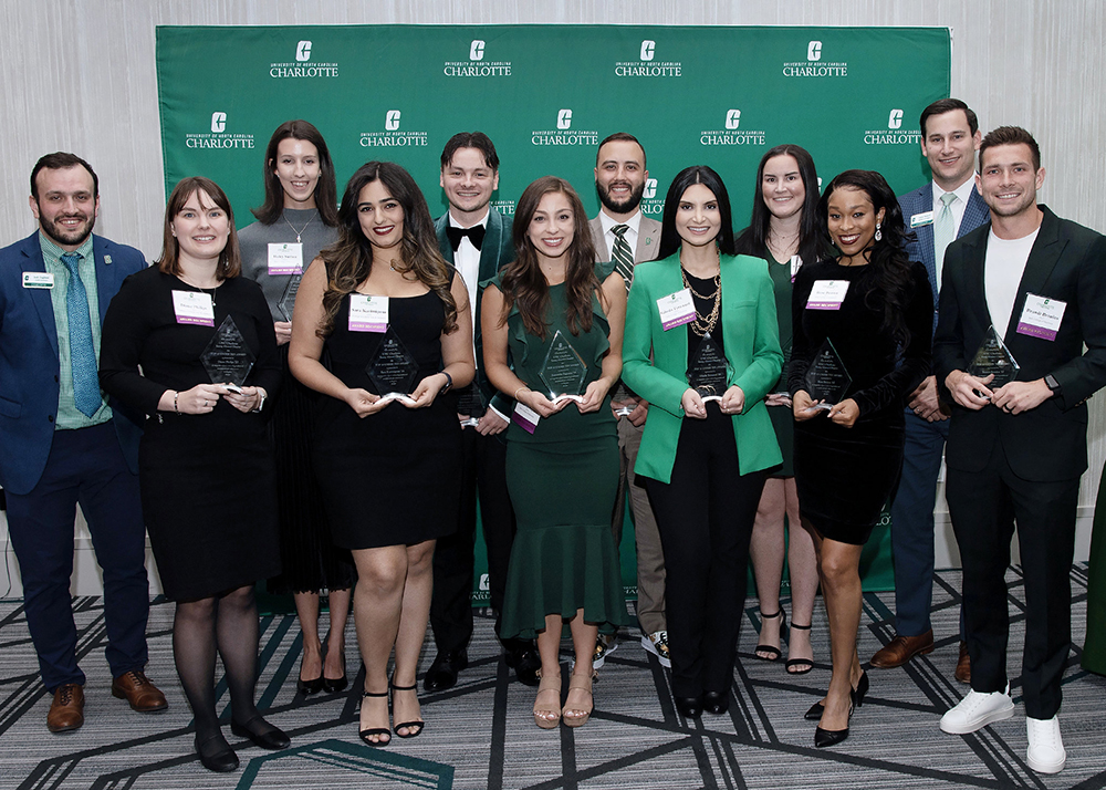 UNC Charlotte Young Alumni Chapter at the 10 under Ten Awards