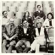 old photo of Belk College faculty