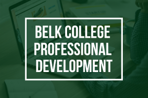 Belk College Professional Development 