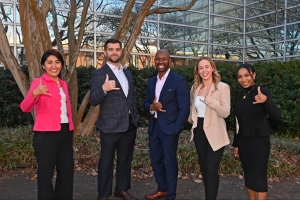 Charlotte MBA alumni featured in Online MBA marketing campaign.