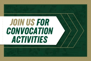 Join us for convocation activities