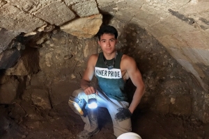 Belk and Levine Scholar Joined Archaeological Excavation Team in Mount Zion