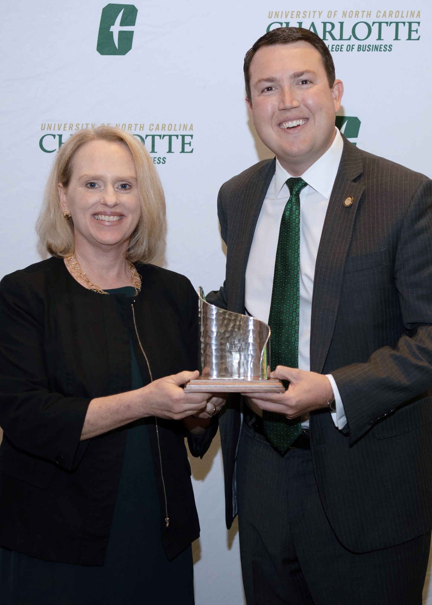 Dean Jennifer Troyer and Senator Dave Craven '12