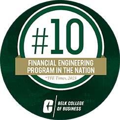 M.S. in Mathematical Finance moves into top 10 in national ranking