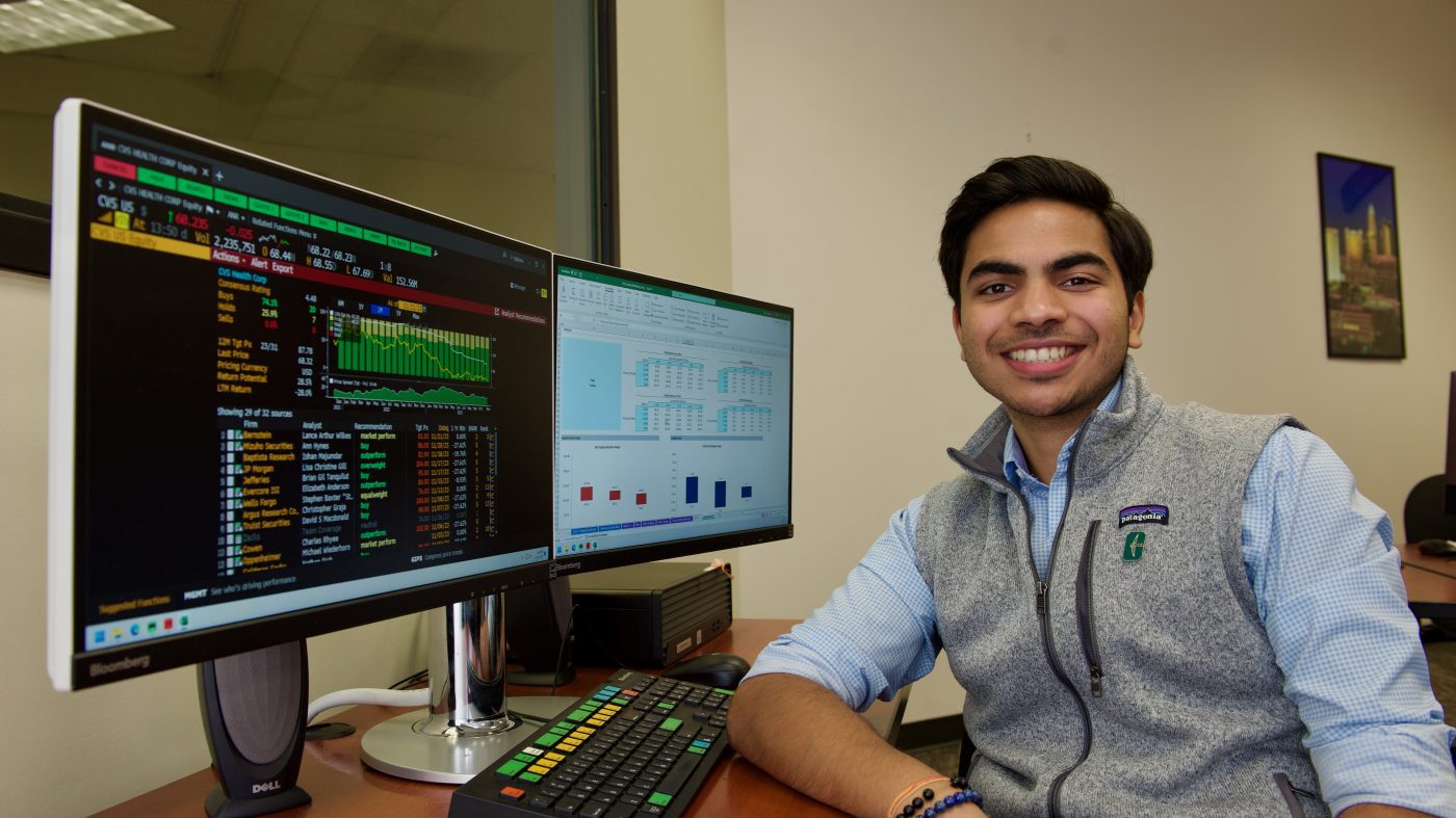 Belk College Finance graduate Pranav Jain '23