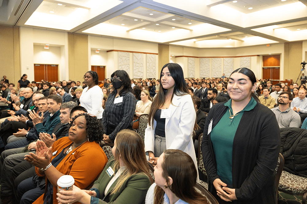 The C-Suite Speaker Series with Red Ventures CEO Ric Elias drew the largest crowd in the series' 10-year history, including UNC Charlotte students supported through the Road to Hire program he founded.