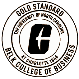 Gold Standard badge for graduation medallion