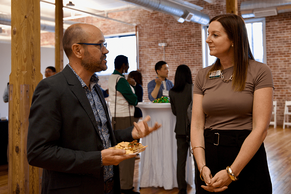 Glenn Dutcher and Lindsay Kort