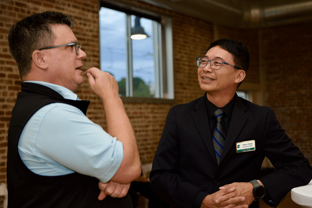 Christopher Johnson and Ethan Chiang