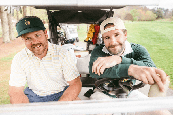 Gleezy co-founder Mitchell Puckett and CEO Bryce Rech