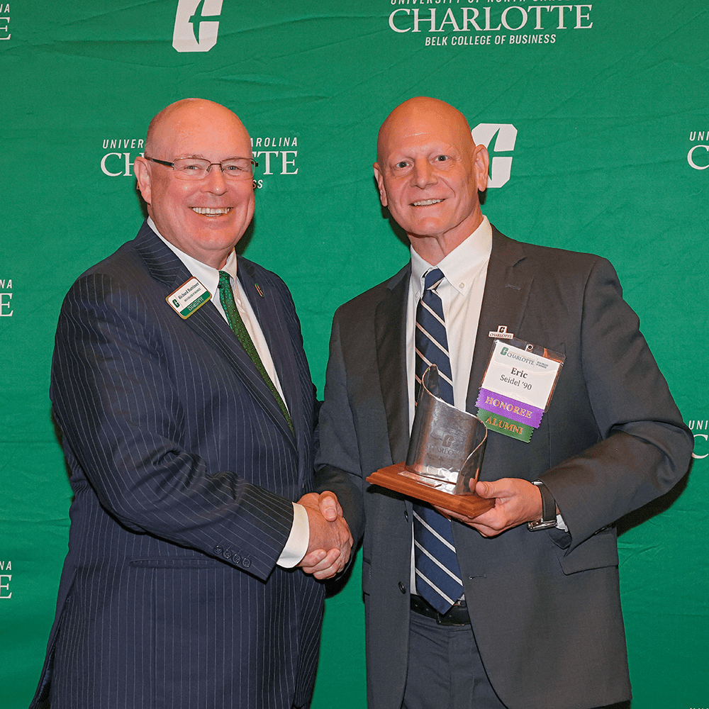 Dean Richard Buttimer and Eric Seidel '90