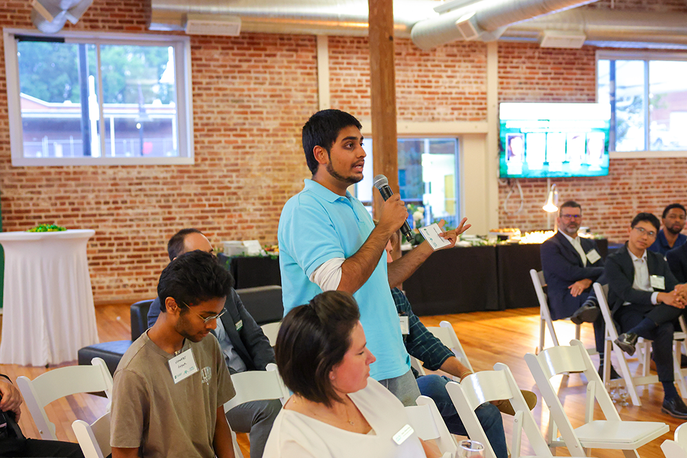 UNC Charlotte students also had the opportunity to ask questions to the panel.