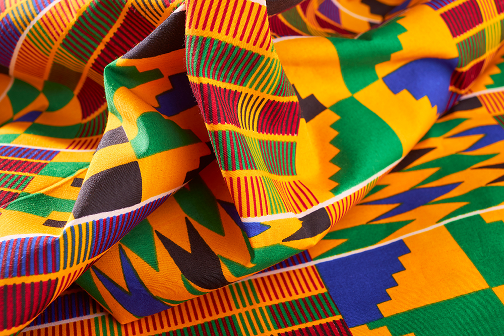 Kente cloth from Ghana