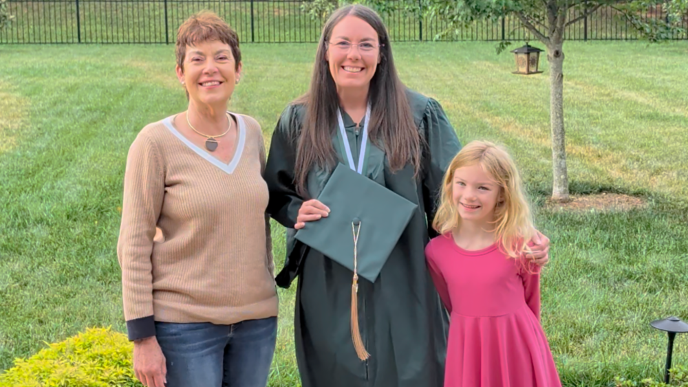 Jessica Prichard and her family
