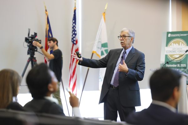 Dr. John Connaughton at the 2025 NC Economic Forecast