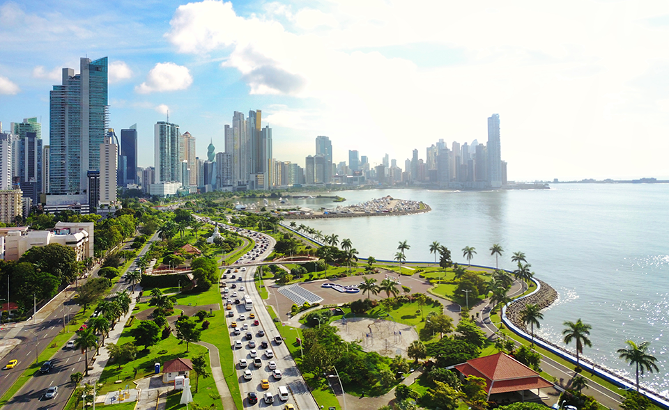 view of panama beach